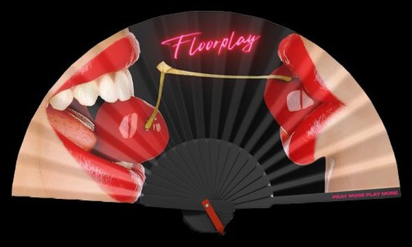Floorplay hand fan